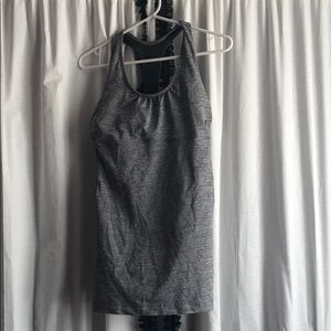 Lululemon gray tank top size 8